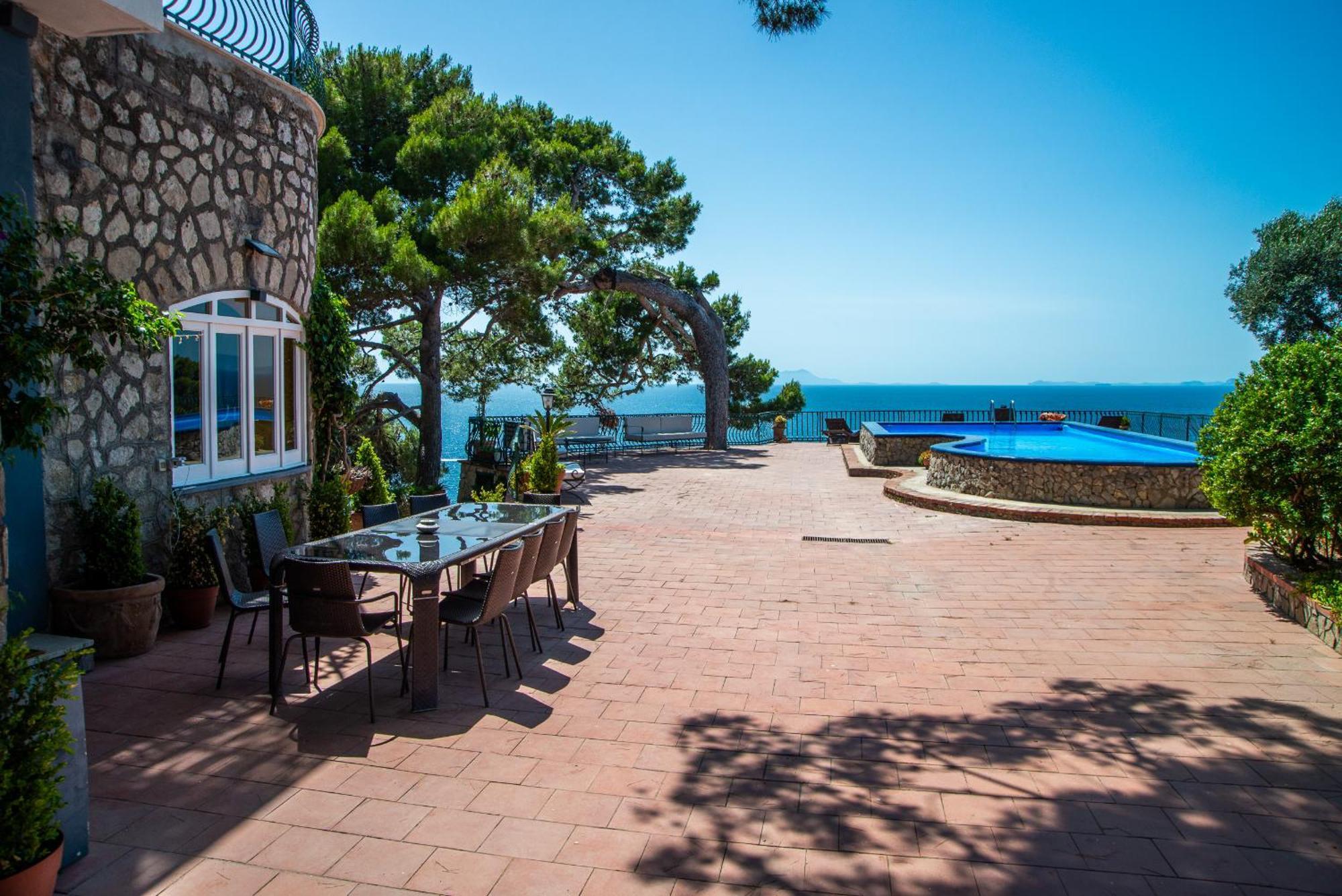 Villa La Galetta Vico Equense Eksteriør billede
