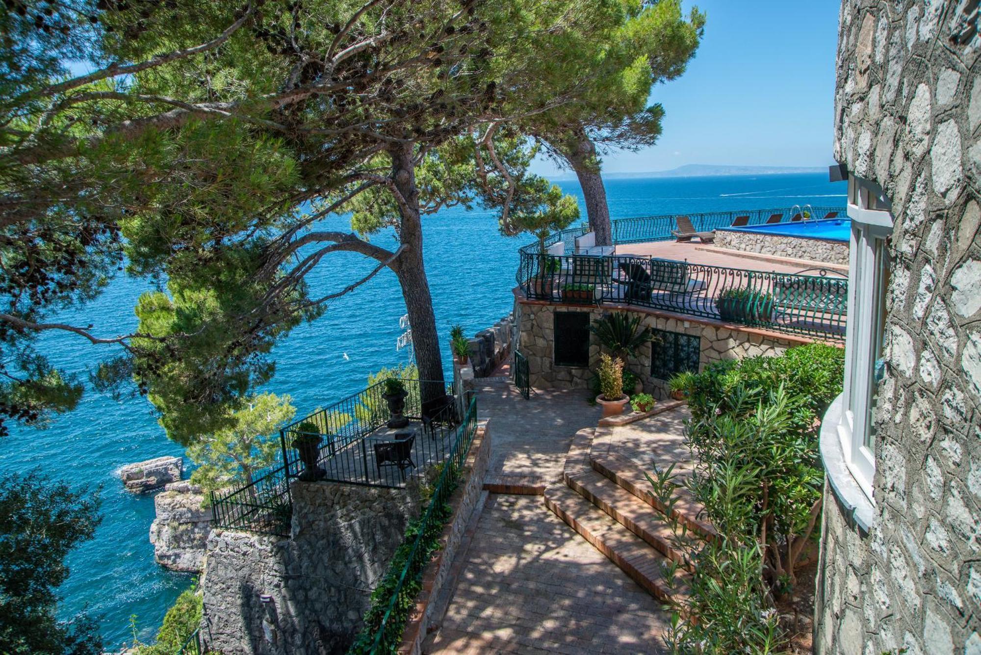 Villa La Galetta Vico Equense Eksteriør billede