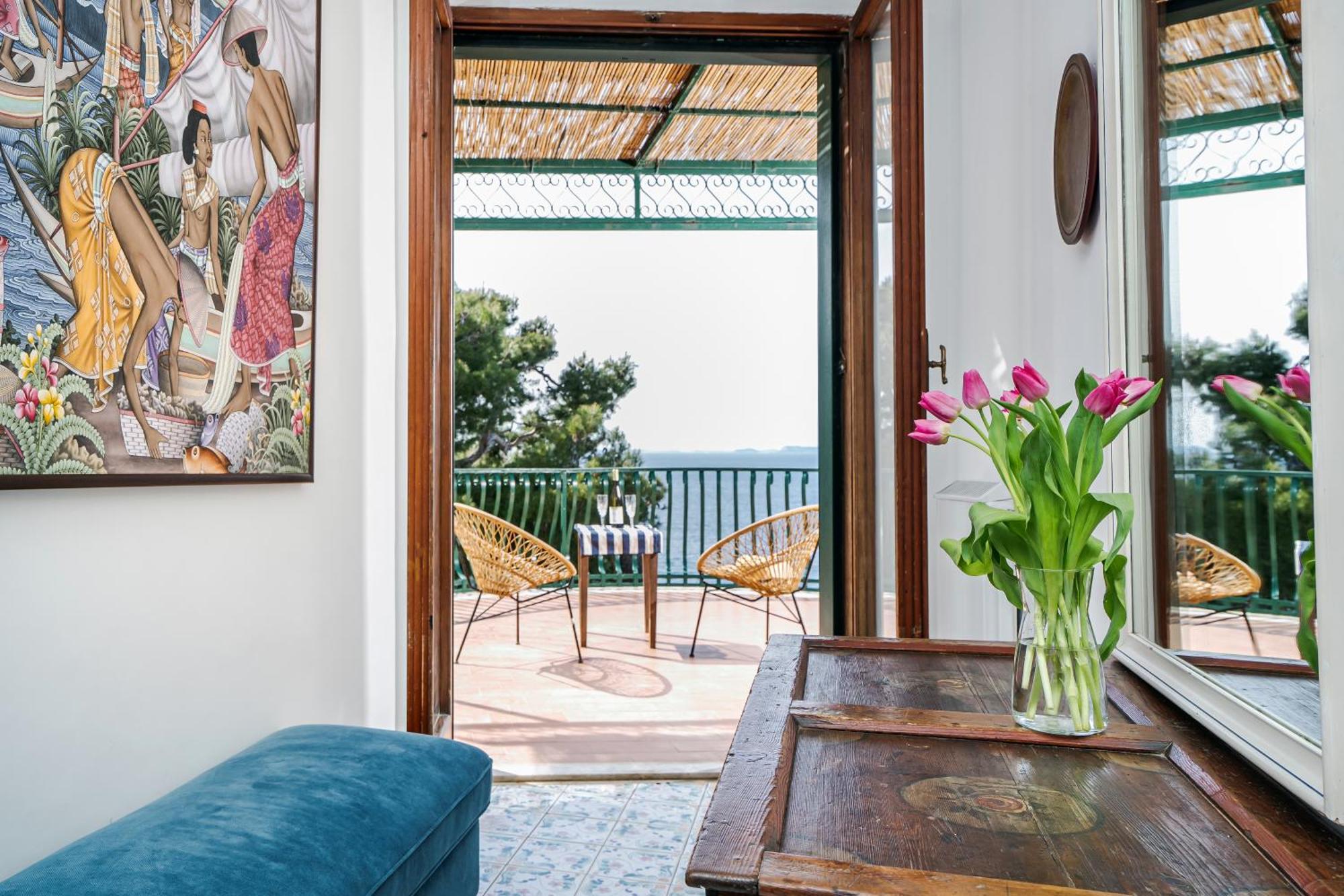 Villa La Galetta Vico Equense Eksteriør billede